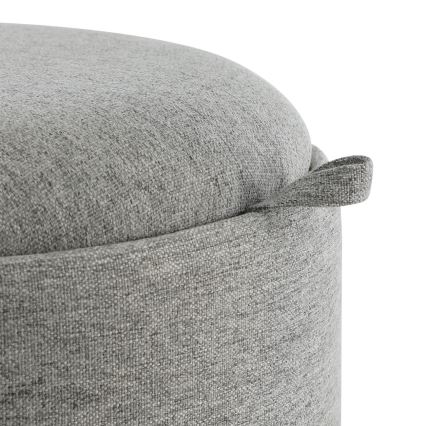Eglo - SADA 2x Taburet pr. 34,5/39 cm šedá