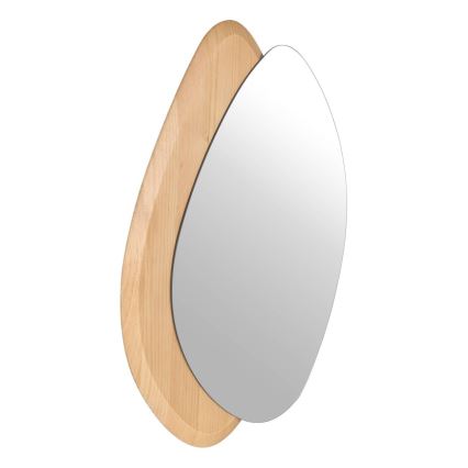 Eglo 425049 - Nástenné zrkadlo LIOMA 68x48 cm jedľa/béžová