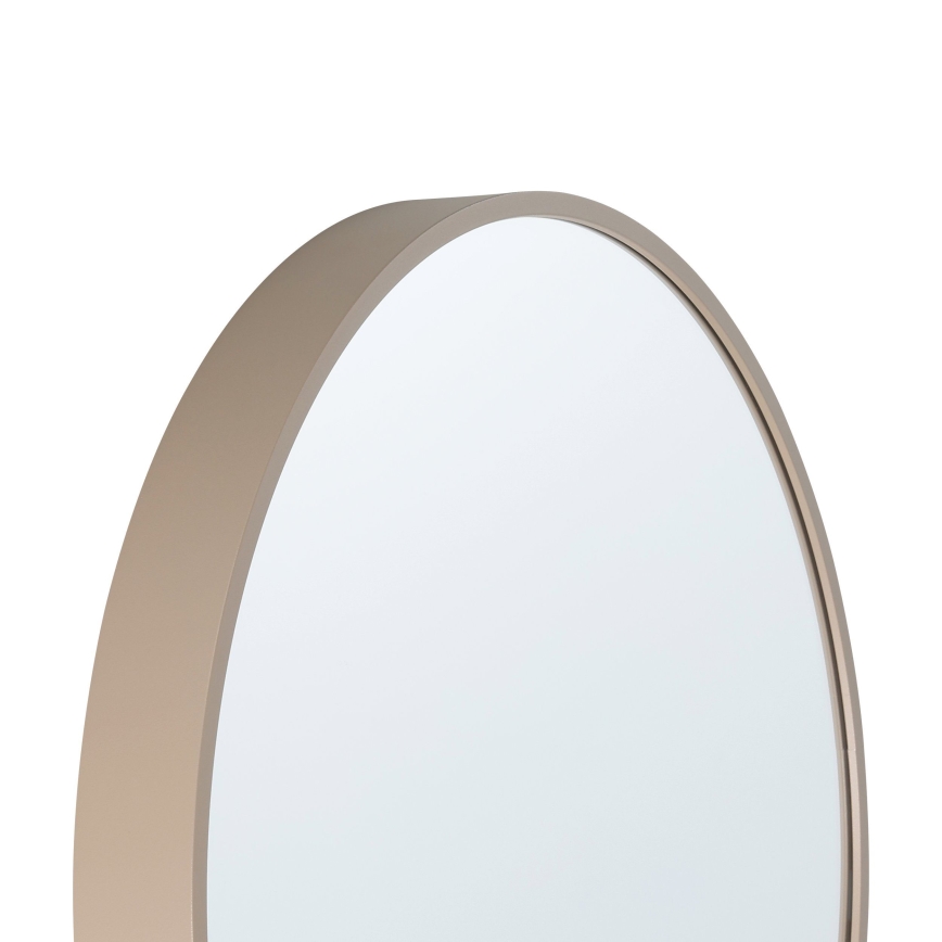 Eglo 425058 - Nástenné zrkadlo BANI priemer 40 cm béžové