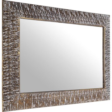 Eglo 425076 - Nástenné zrkadlo TOAMASINA 100x70,5 cm bronzové