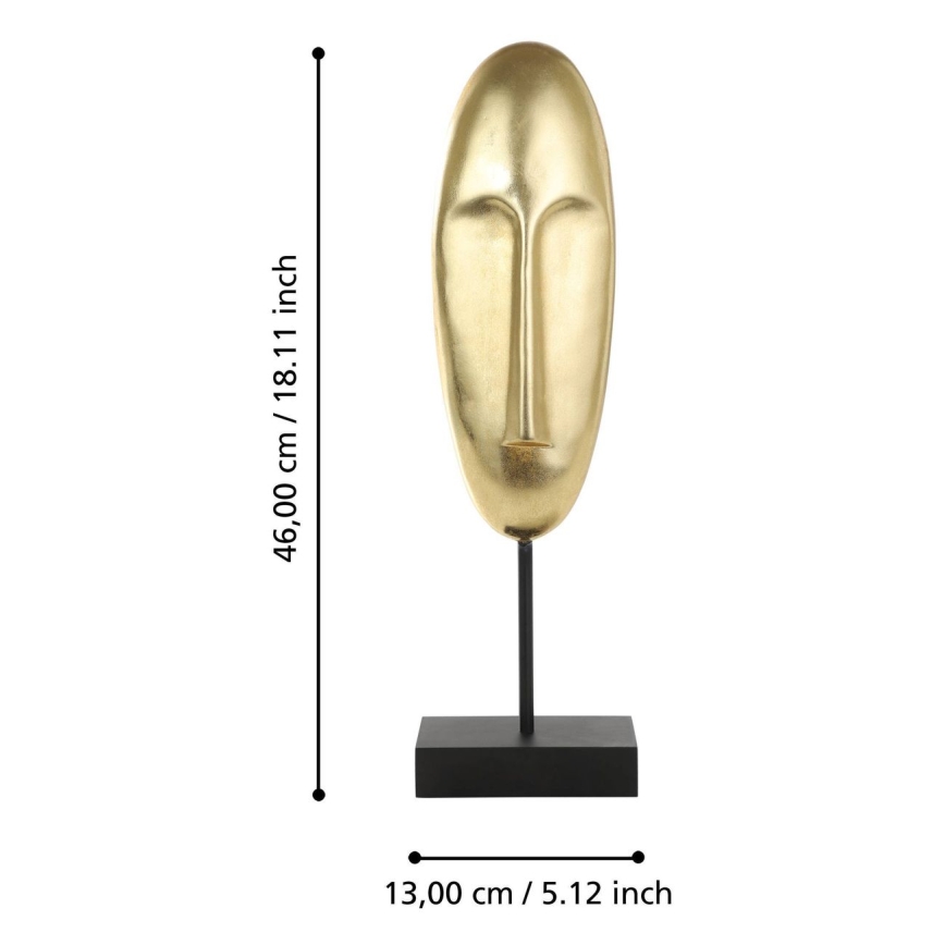 Eglo 427077 - Dekorácia GIFU 46x13 cm zlatá/čierna