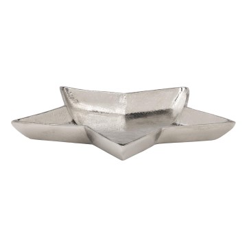 Eglo 427425 - Dekoratívny podnos AMBOLOSY 30x32 cm strieborný
