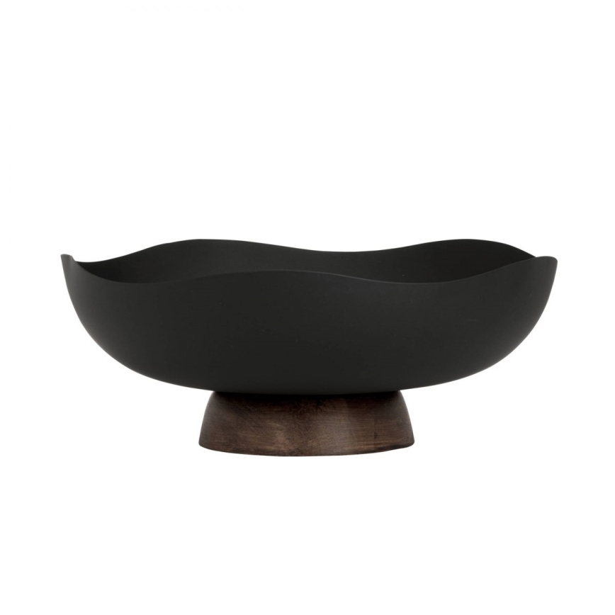 Eglo - Dekoračný podnos pr. 25 cm čierna