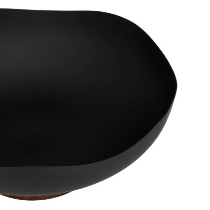 Eglo - Dekoračný podnos pr. 25 cm čierna