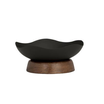 Eglo - Dekoračný podnos pr. 14,5 cm čierna