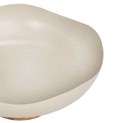 Eglo - Dekoračný podnos pr. 25 cm béžová