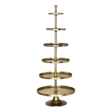 Eglo 427653 - Servírovací stojan BABIRIK 206x79 cm zlatý