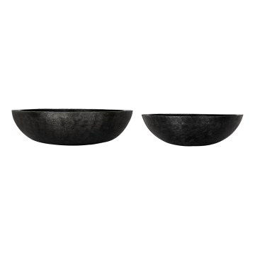Eglo 428061 - Sada 2 ks dekoratívnych mís OKAYAMA pr. 84 cm čierna