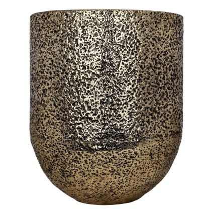 Eglo - Kovový kvetináč 50x42 cm zlatá