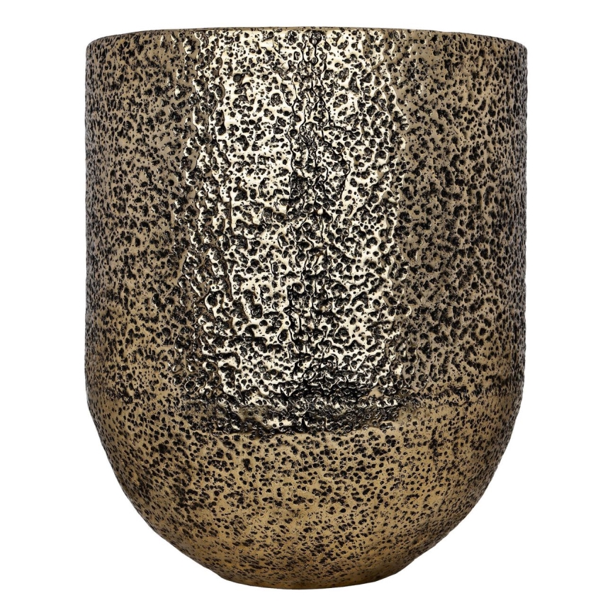 Eglo - Kovový kvetináč 50x42 cm zlatá