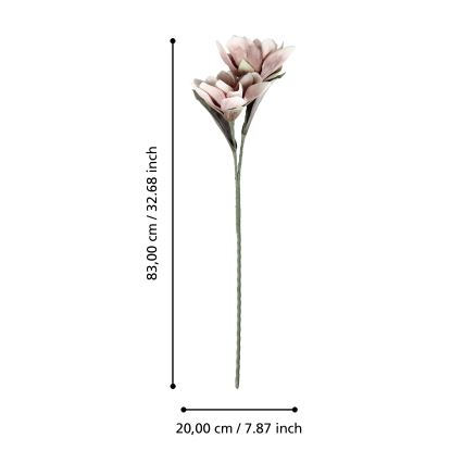 Eglo - Umelý kvet 83 cm ružová