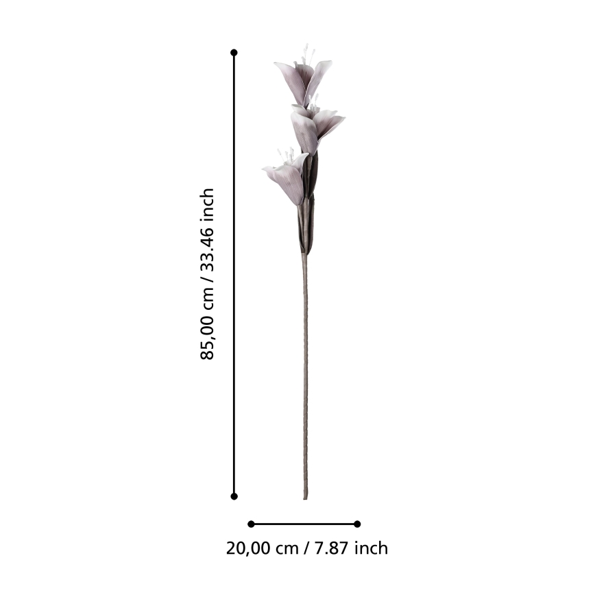 Eglo - Umelý kvet 85 cm fialová