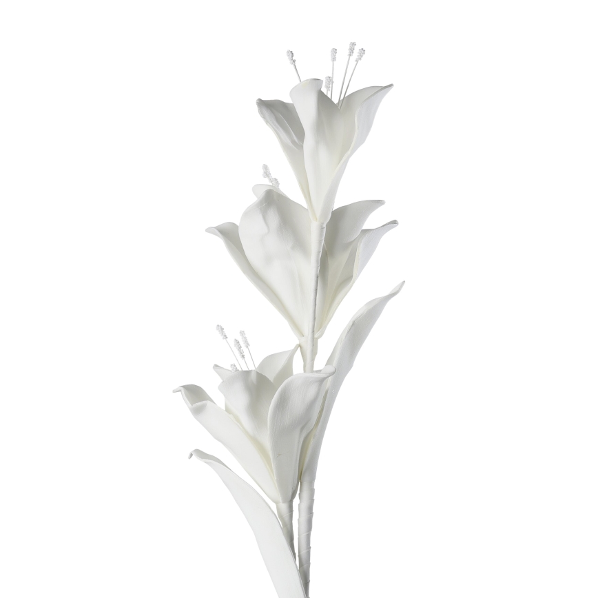 Eglo - Umelý kvet 85 cm biela