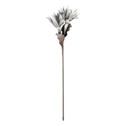 Eglo - Umelý kvet 90 cm šedá