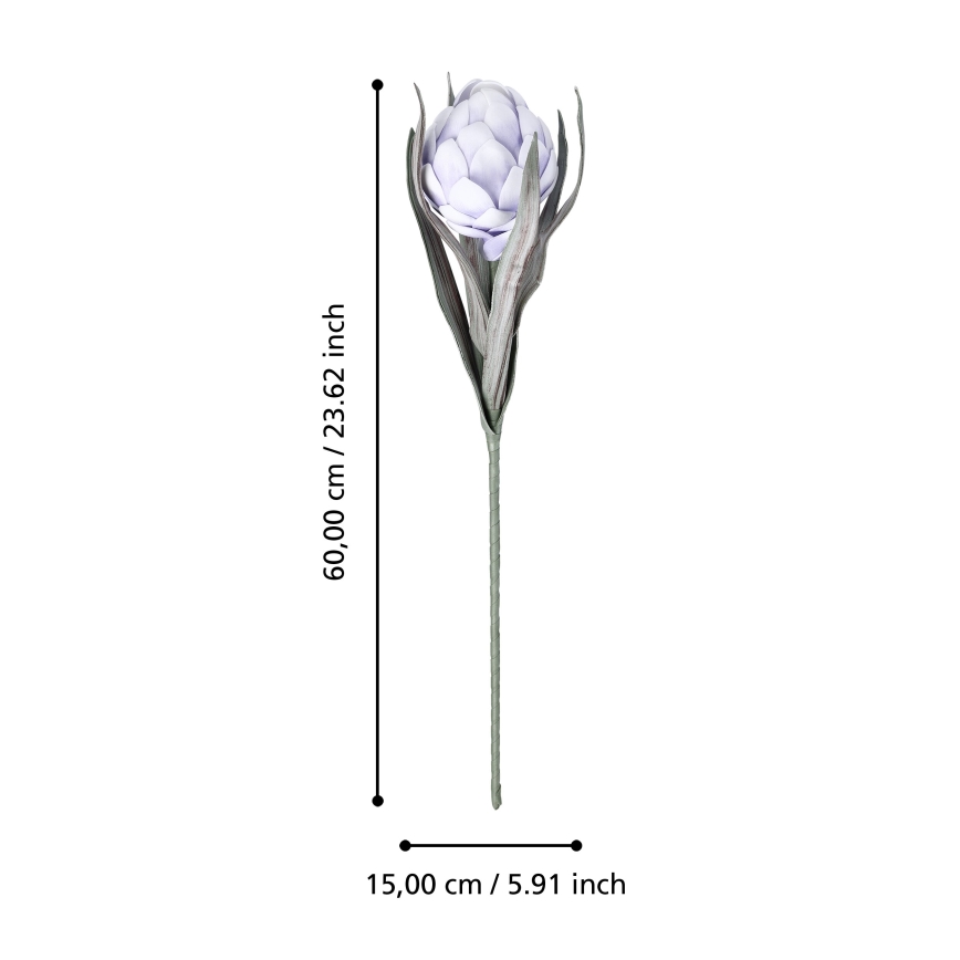 Eglo - Umelý kvet 60 cm fialová