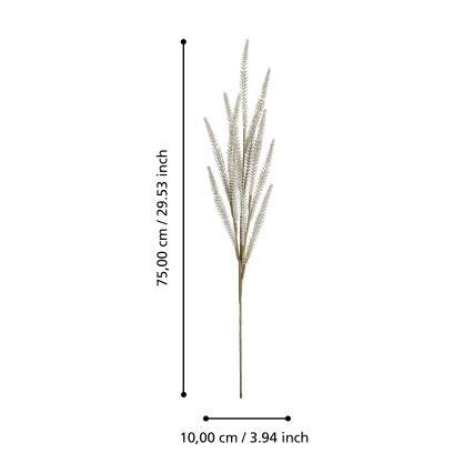 Eglo - Umelý kvet 75 cm zlatá