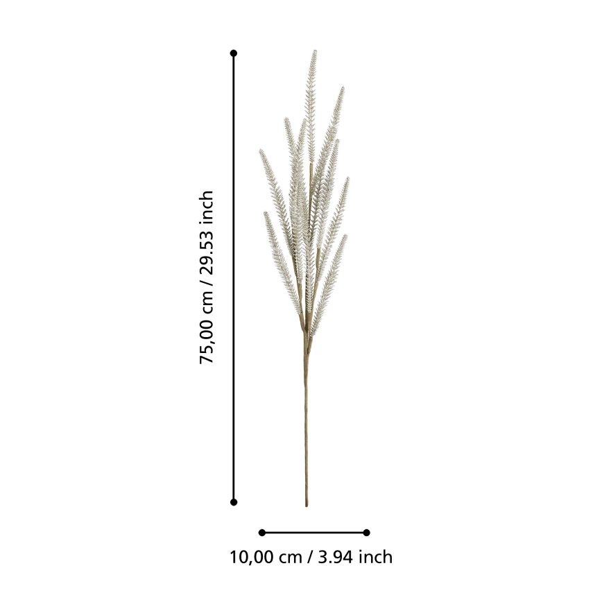 Eglo - Umelý kvet 75 cm zlatá