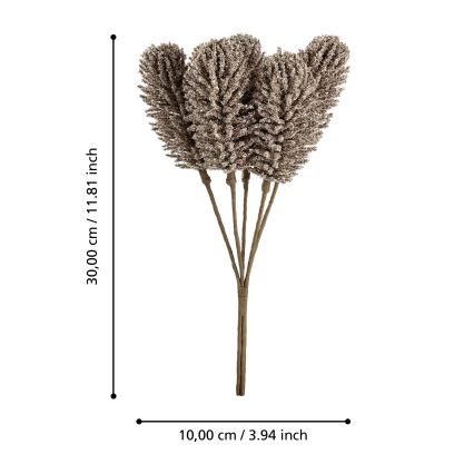 Eglo - Umelý kvet 30 cm béžová