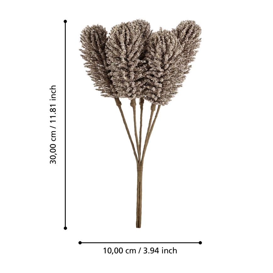 Eglo - Umelý kvet 30 cm béžová
