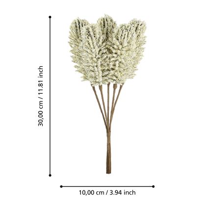 Eglo - Umelý kvet 30 cm žltá