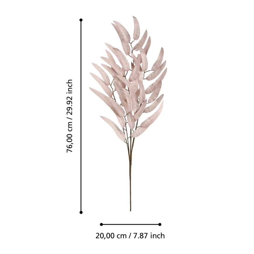 Eglo - Umelý kvet 76 cm ružová