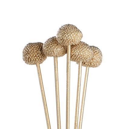 Eglo - Umelý kvet 58,5 cm zlatá