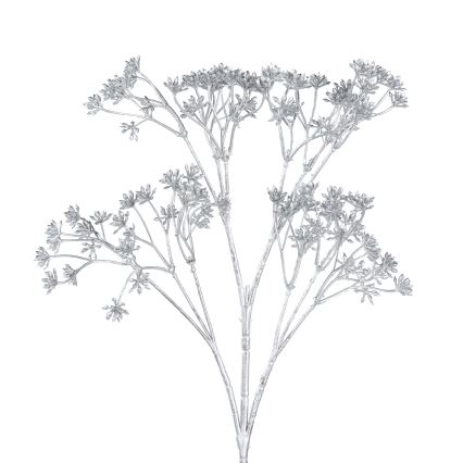 Eglo - Umelý kvet 53 cm strieborná