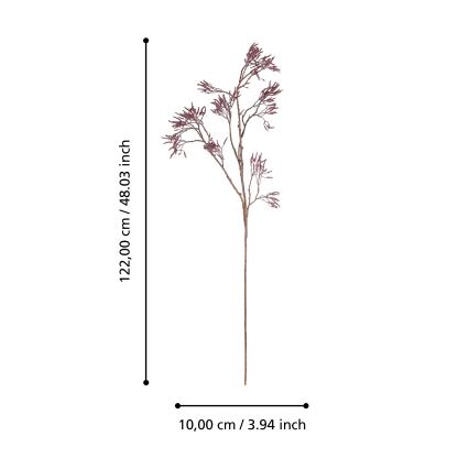 Eglo - Umelý kvet 122 cm fialová