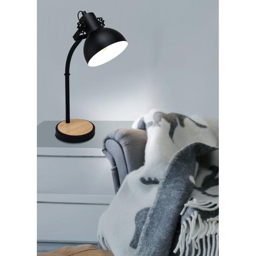 Eglo 43165 - Stolná lampa LUBENHAM 1xE27/28W/230V