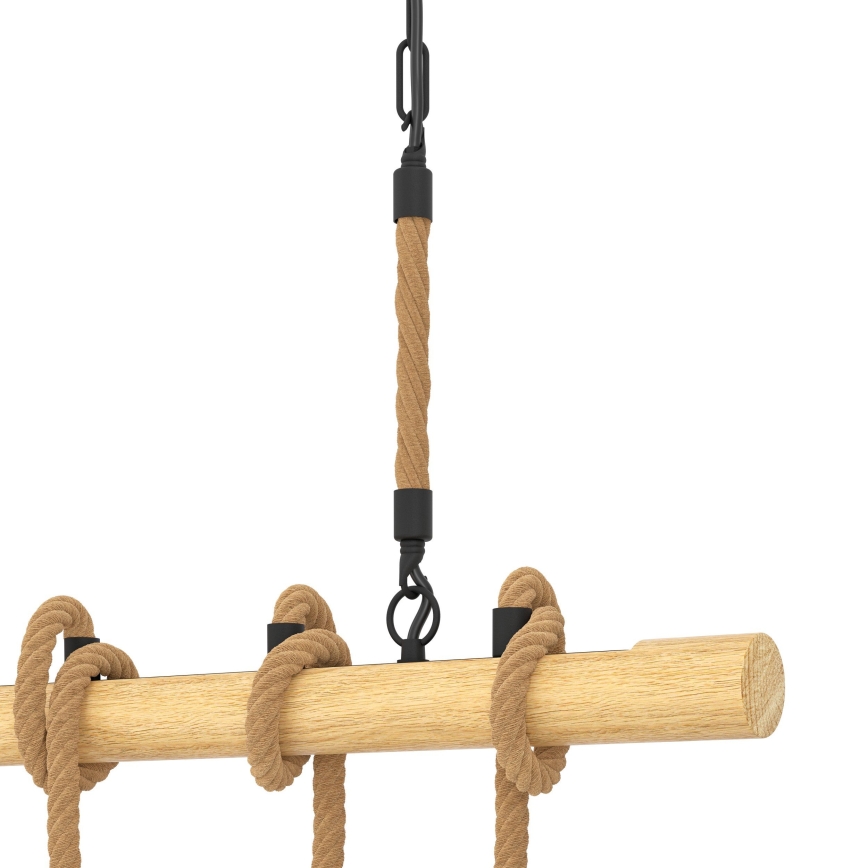 Eglo - Luster na reťazi 4xE27/40W/230V