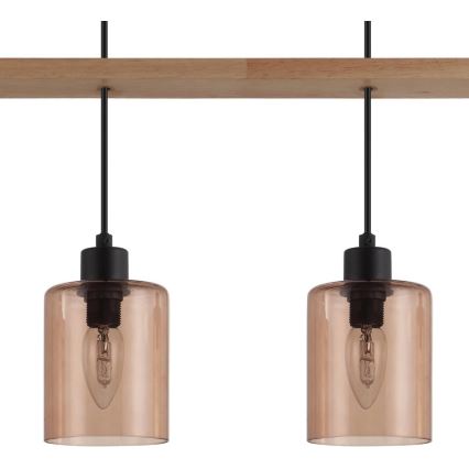 Eglo - Luster na lanku 4xE14/40W/230V