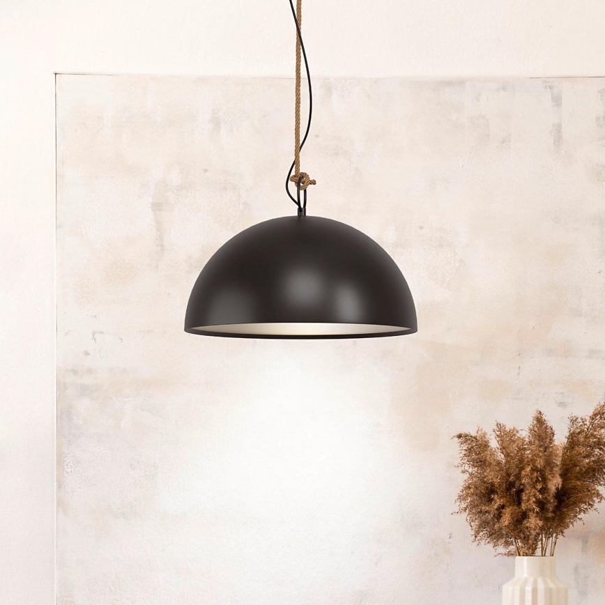 Eglo 43396 - Závesné svietidlo na lanku HODSOLL 1xE27/40W/230V