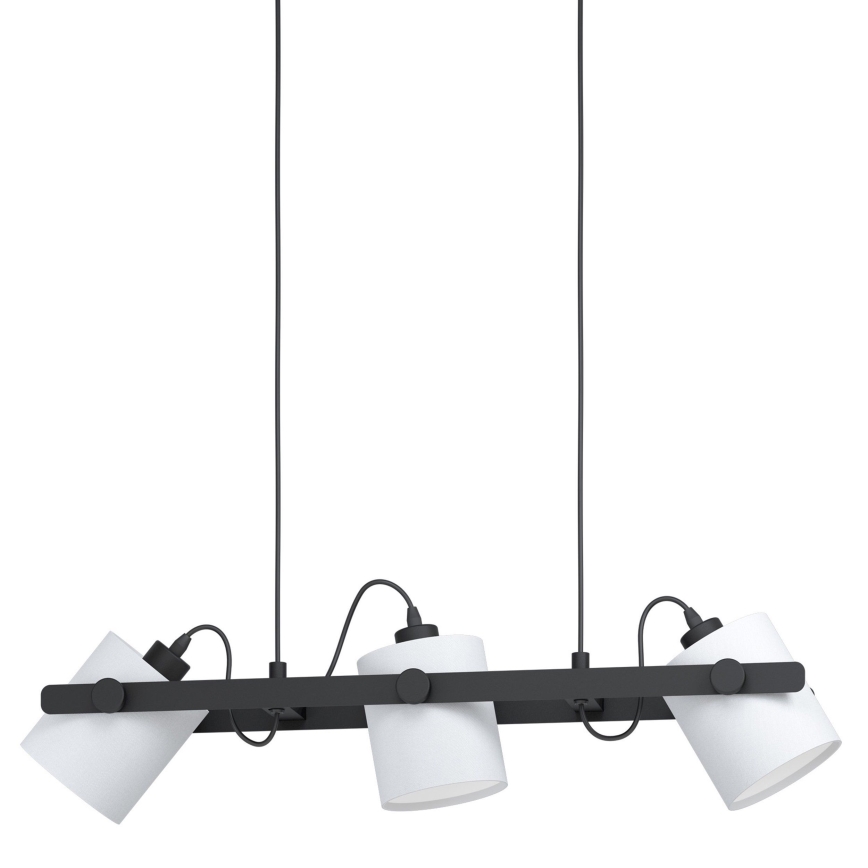 Eglo - Luster na lanku 3xE27/28W/230V