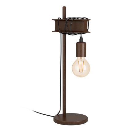 Eglo - Stolná lampa TOWNSHEND 1xE27/10W/230V
