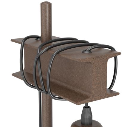 Eglo - Stolná lampa TOWNSHEND 1xE27/10W/230V