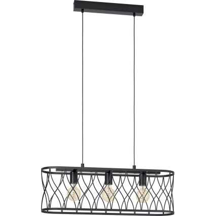 Eglo - Luster na lanku 3xE27/40W/230V