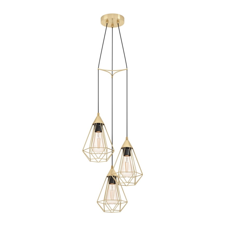 Eglo - Luster na lanku 3xE27/60W/230V