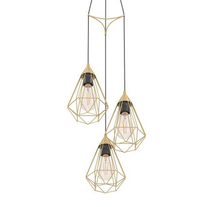 Eglo - Luster na lanku 3xE27/60W/230V