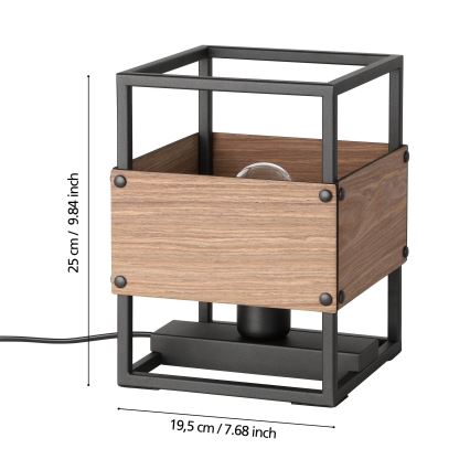 Eglo - Stolná lampa 1xE27/40W/230V