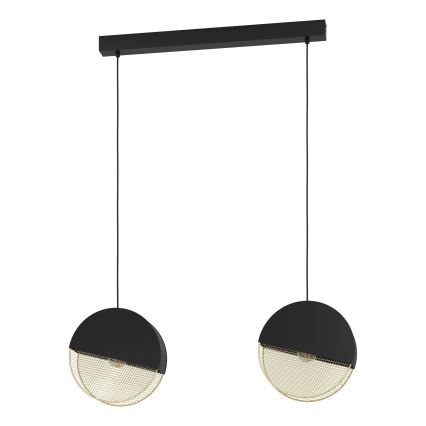 Eglo - Luster na lanku 2xE27/40W/230V