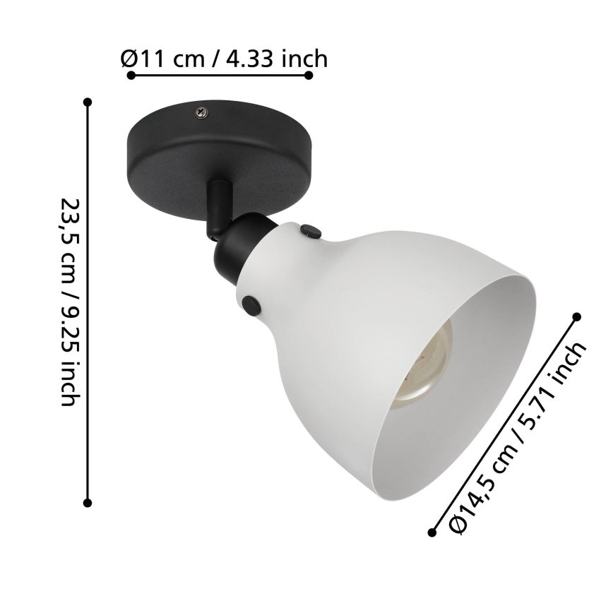 Eglo 43827 - Bodové svietidlo MATLOCK 1xE27/40W/230V