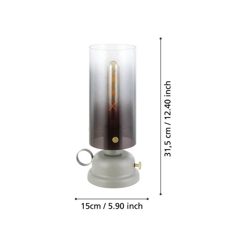 Eglo - Stolná lampa 1xE27/40W/230V