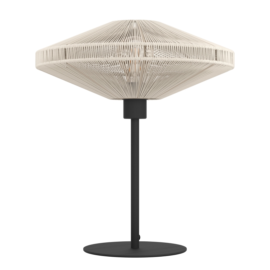 Eglo - Stolná lampa 1xE27/40W/230V krémová