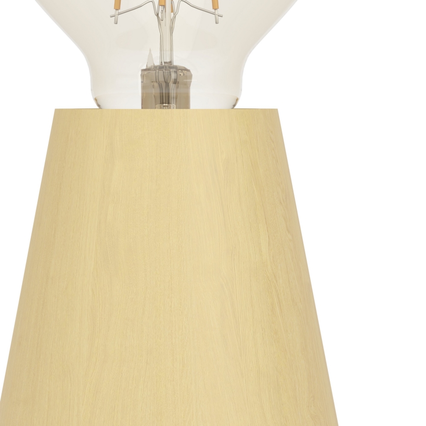 Eglo - Stolná lampa 1xE27/40W/230V béžová