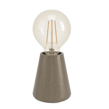 Eglo - Stolná lampa 1xE27/40W/230V hnedá