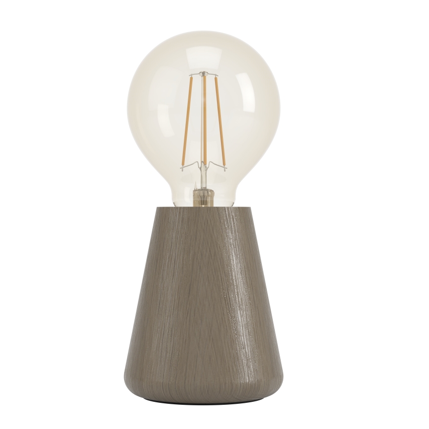 Eglo - Stolná lampa 1xE27/40W/230V hnedá