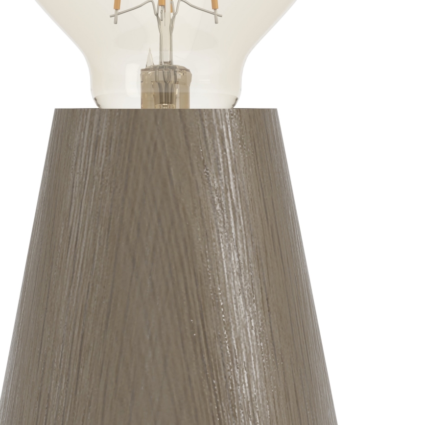 Eglo - Stolná lampa 1xE27/40W/230V hnedá