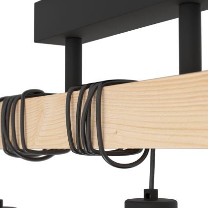 Eglo - Prisadený luster TOWNSHEND 3xE27/60W/230V