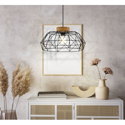 Eglo - závesné svietidlo na lanku 1xE27/60W/230V