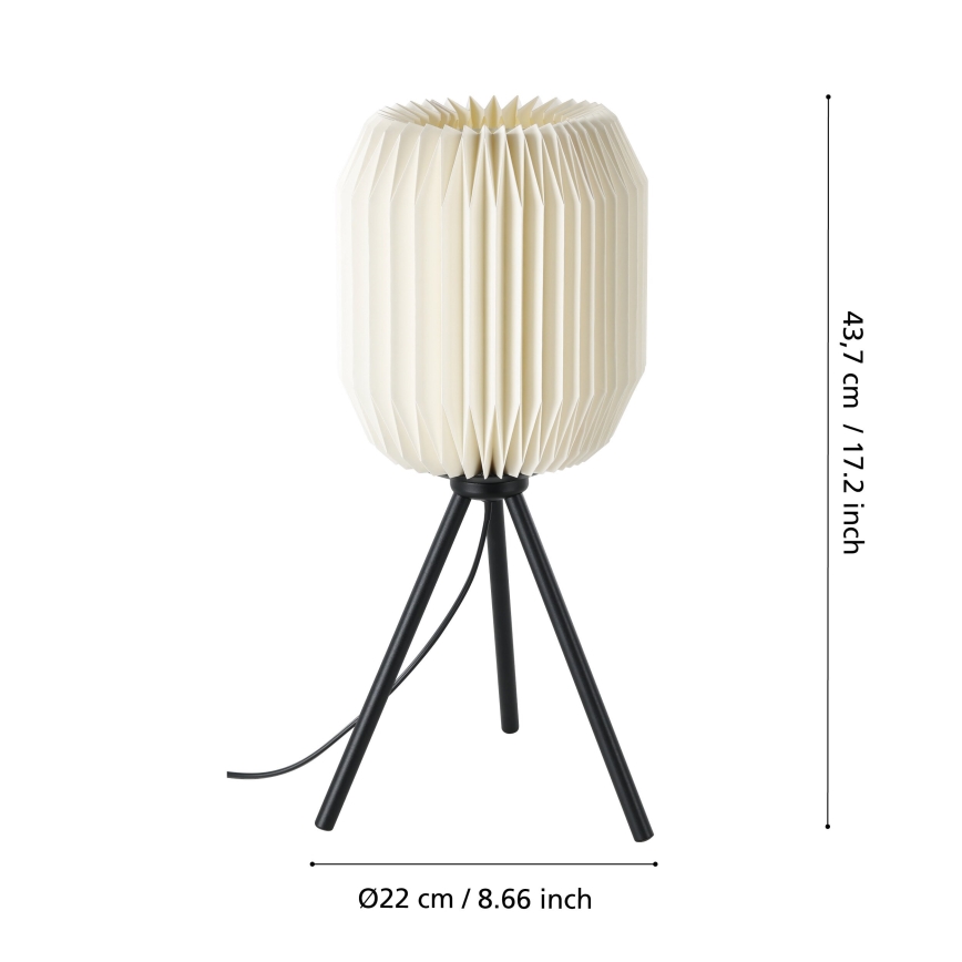 Eglo - Stolná lampa 1xE27/40W/230V